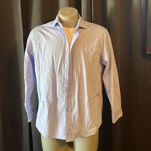 Ryan Seacrest men’s slim fit won her percent cotton size 1732/33 long sleeve